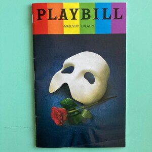Pride Playbill The Phantom of the Opera BEN CRAWFORD EMILIE KOUATCHOU - Scuffed